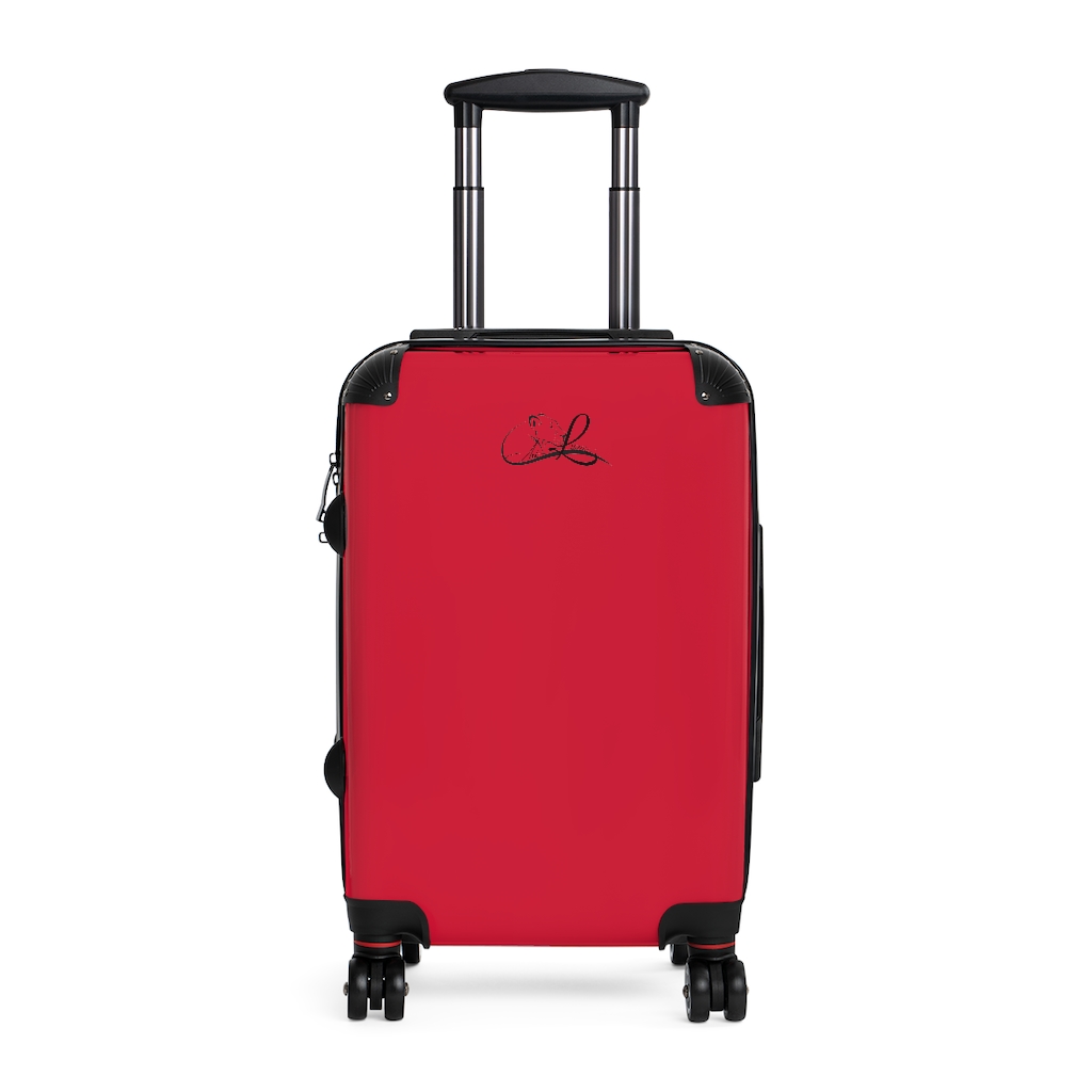 Ask Lioness™ Dark Red Suitcases - Image 20
