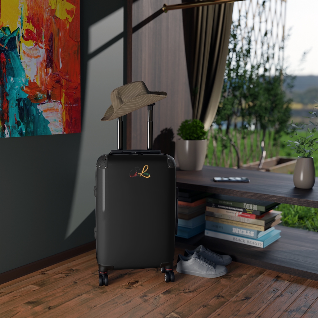 Ask Lioness™ Black Rasta Suitcases - Image 24