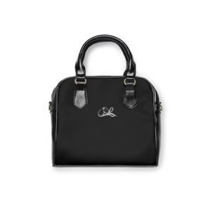 Ask Lioness™ Basic Ebony & Ivory Shoulder Handbag