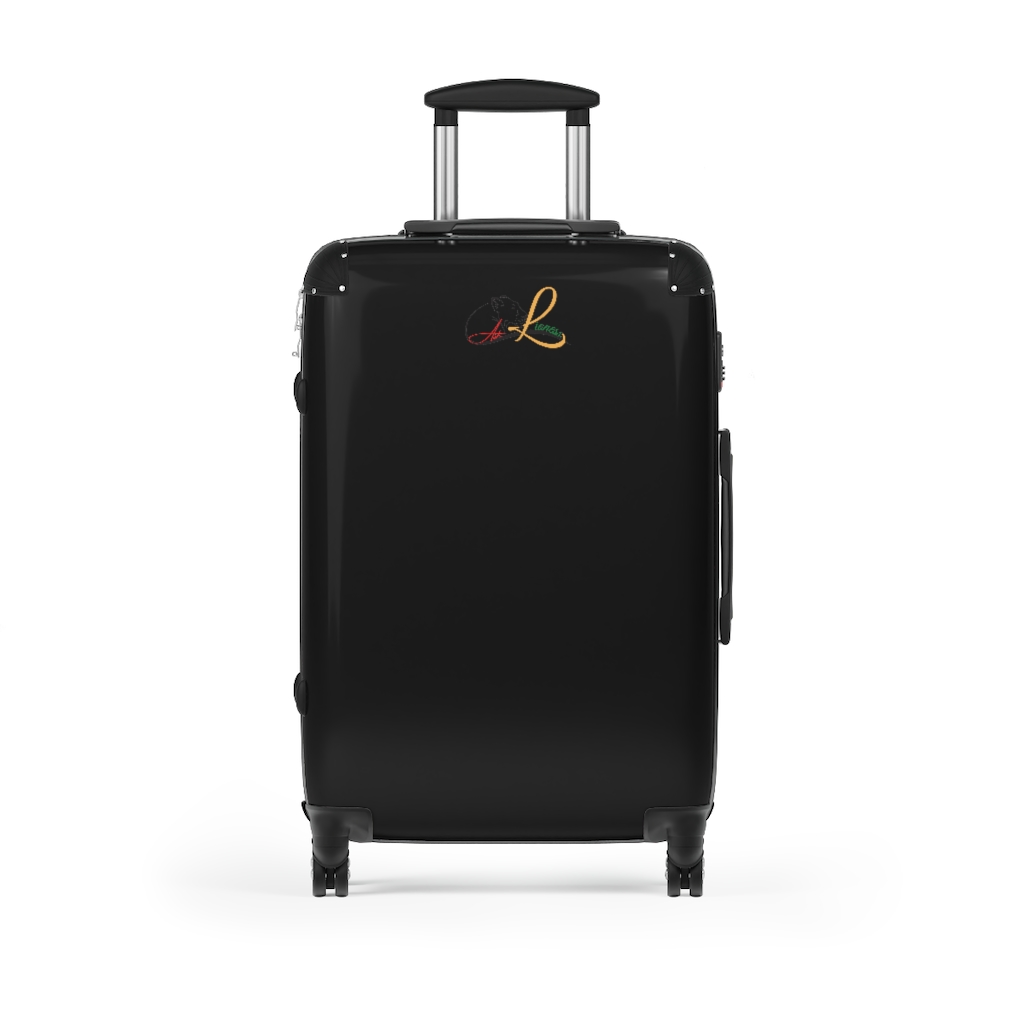Ask Lioness™ Black Rasta Suitcases - Image 11