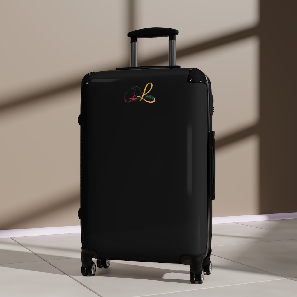 Ask Lioness™ Black Rasta Suitcases - Image 14