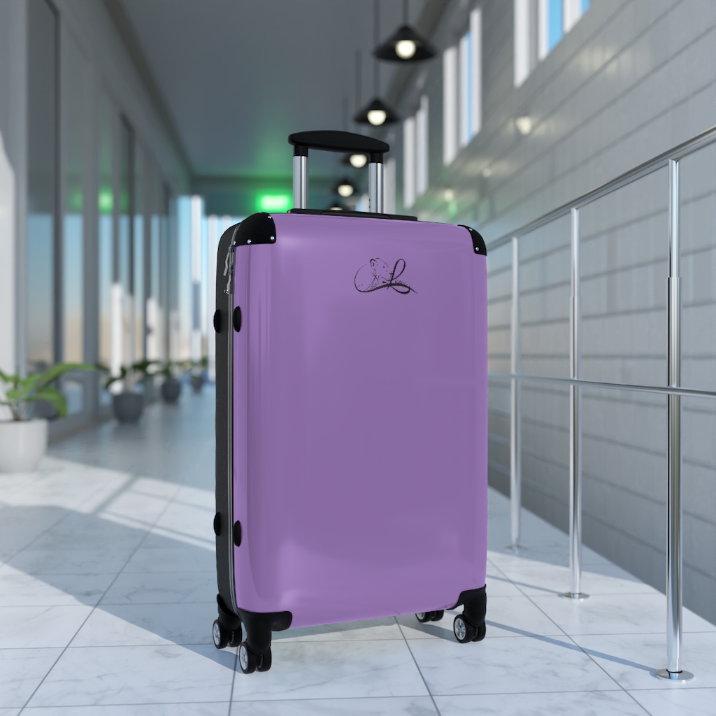 Ask Lioness™ Periwinkle Suitcases - Image 13