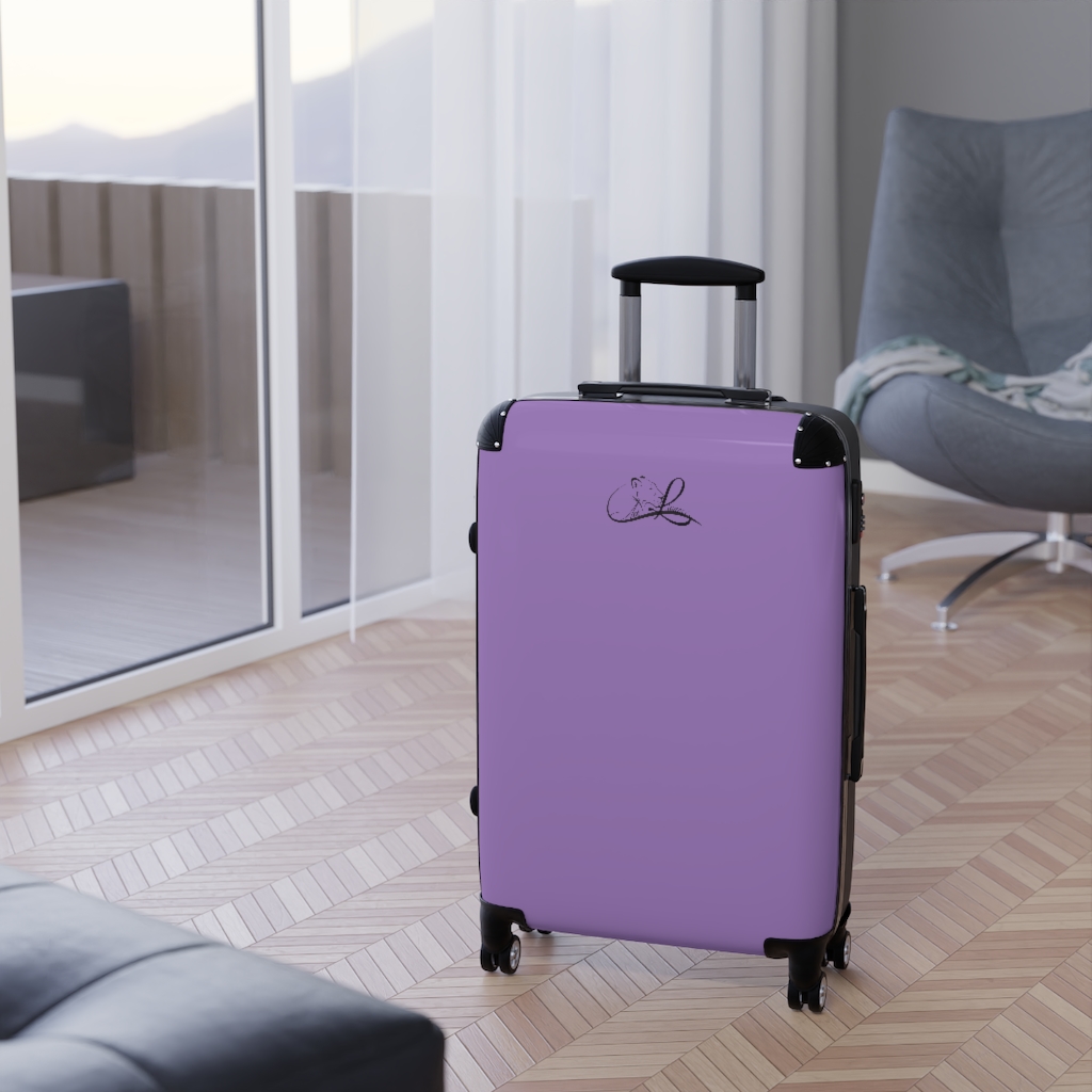 Ask Lioness™ Periwinkle Suitcases - Image 15