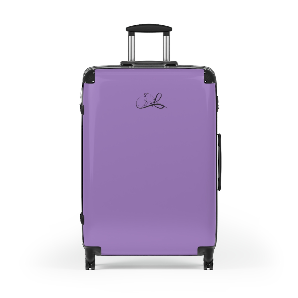 Ask Lioness™ Periwinkle Suitcases
