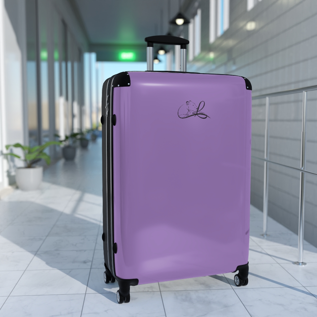 Ask Lioness™ Periwinkle Suitcases - Image 3