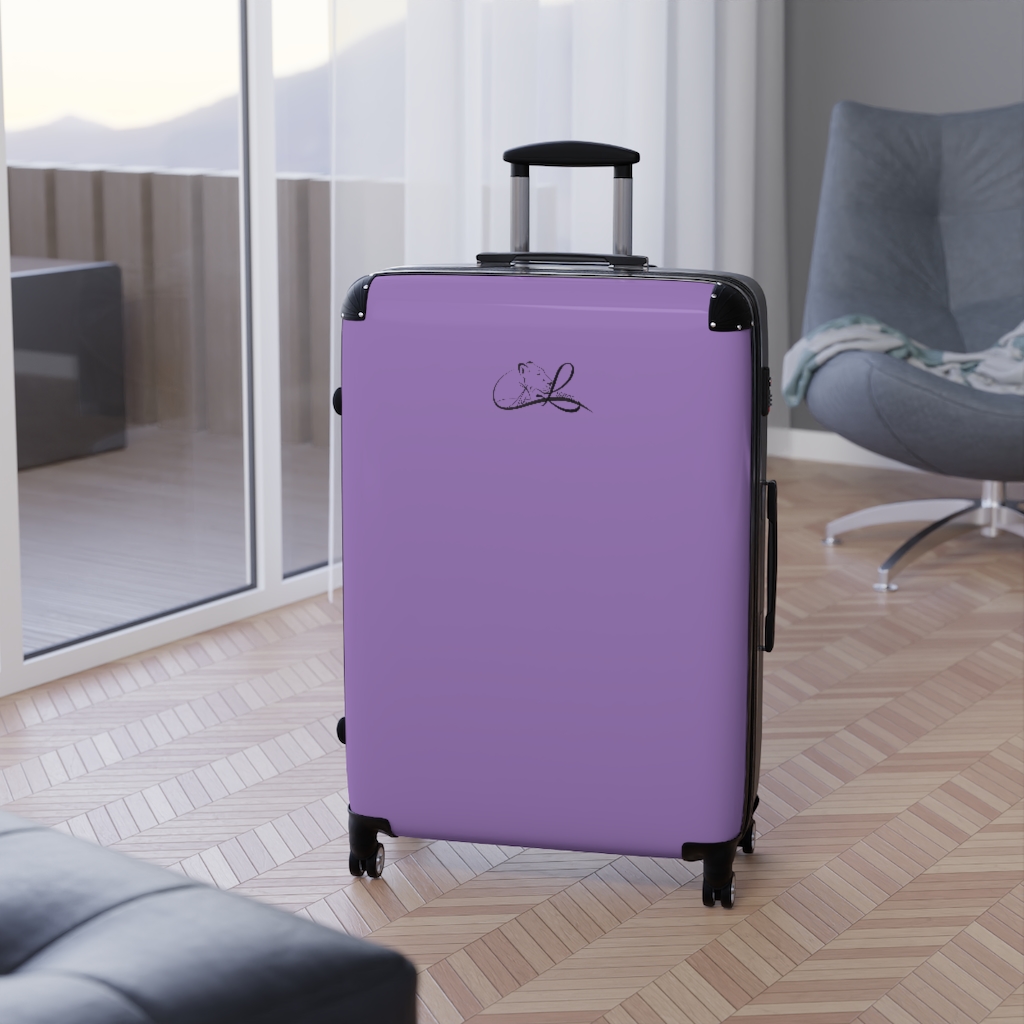 Ask Lioness™ Periwinkle Suitcases - Image 5