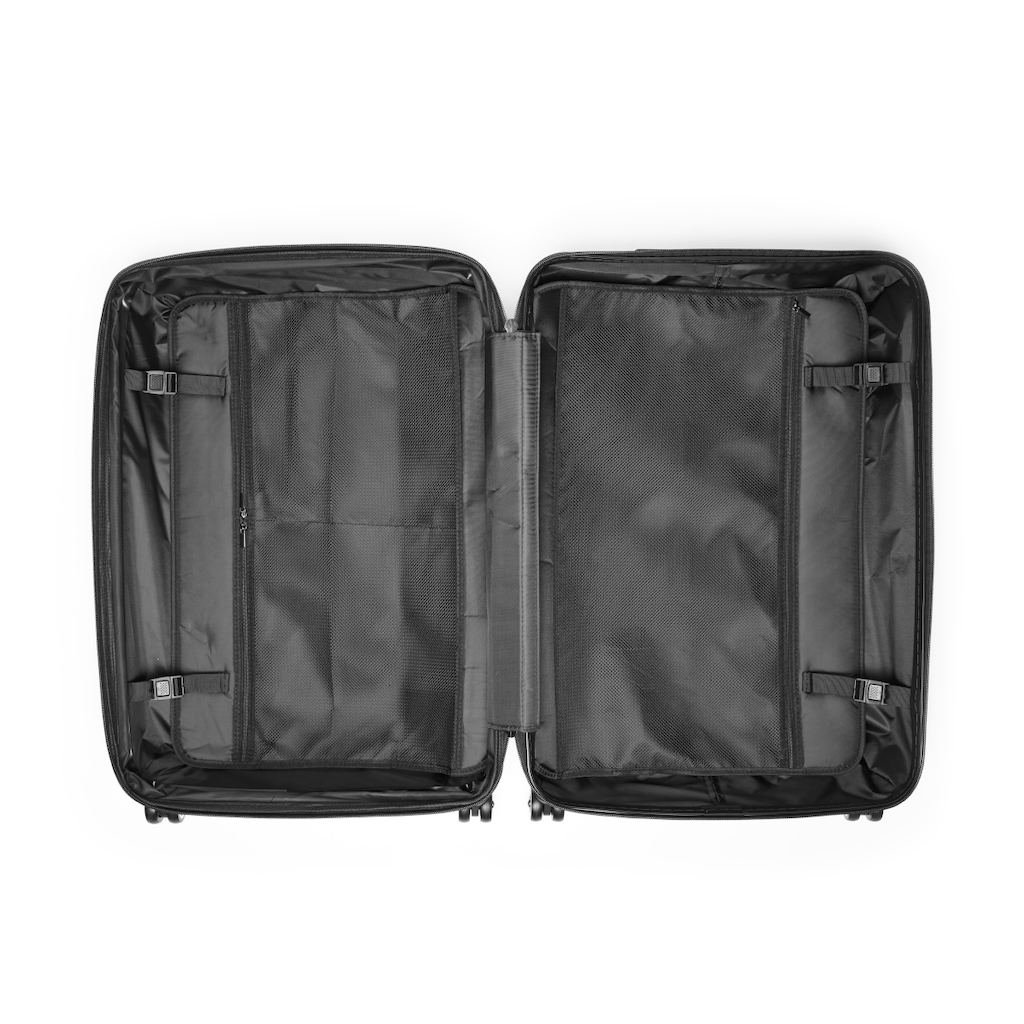Ask Lioness™ Dark Red Suitcases - Image 6