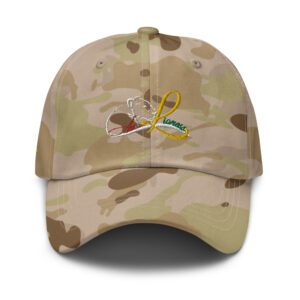 Ask Lioness™ Multi-cam dad hat