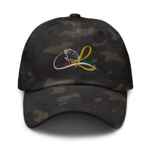 Ask Lioness™ Multi-cam dad hat