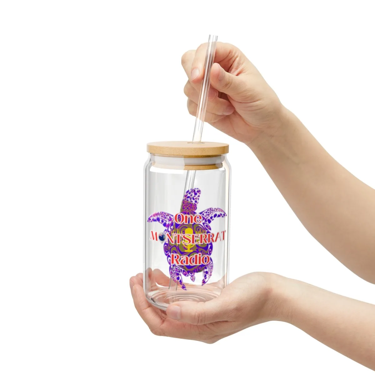 OMR Sipper Glass, 16oz - Image 7